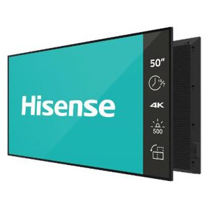 HISENSE 50GM50D 50” 4K UHD Digital Signage Display - 18/7 Operation