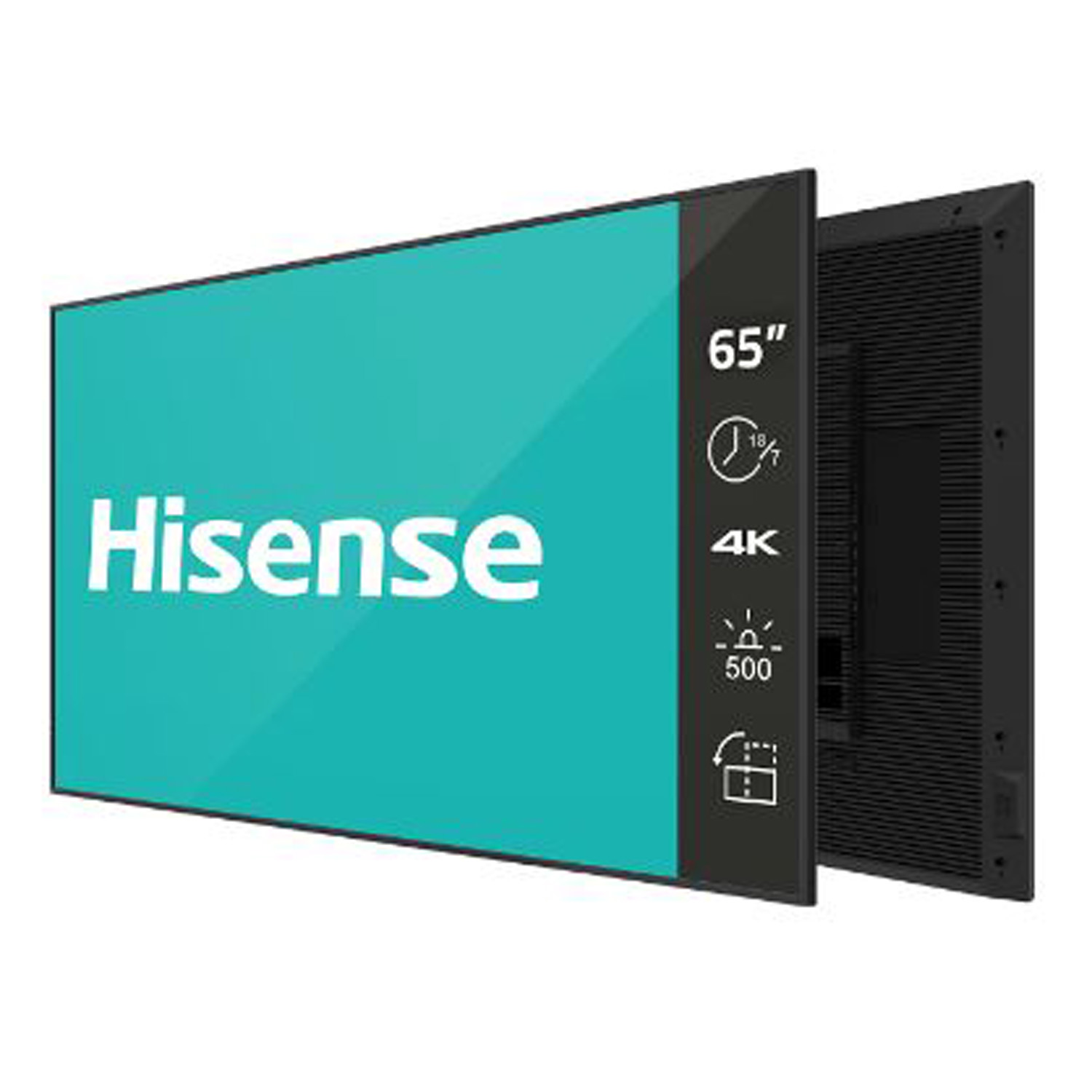 HISENSE 65GM50D 65” 4K UHD Digital Signage Display – 18/7 Operation