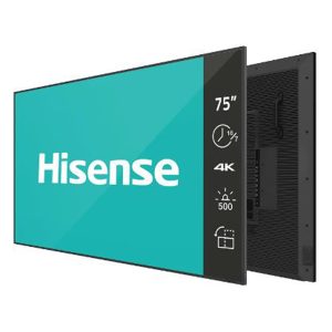 HISENSE 75GM50D 75” 4K UHD Digital Signage Display - 18/7 Operation