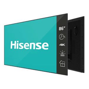HISENSE 86GM50D 86” 4K UHD Digital Signage Display - 18/7 Operation