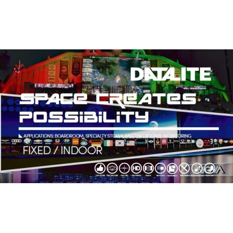 Datalite LED Display Fix Indoor GN P3.9 – 3x2m (Horizontal)