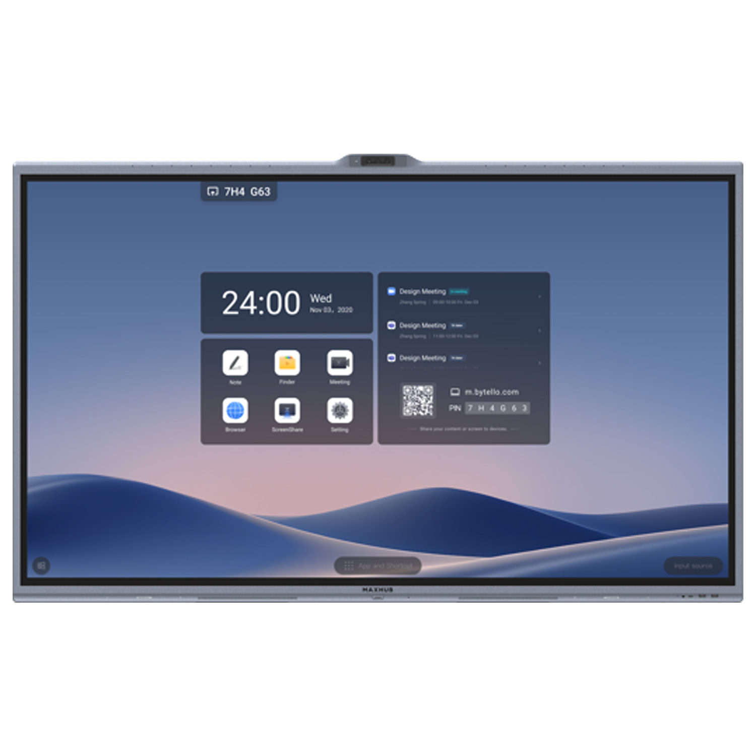 Maxhub V5550 XBoard V7 Series | 55 inch Touch Screen